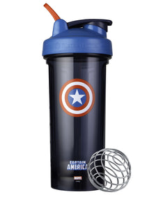 Captain America - Marvel Pro 28 Shaker by BlenderBottle