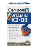Vitamin K2 + D3 by Caruso's Natural Health