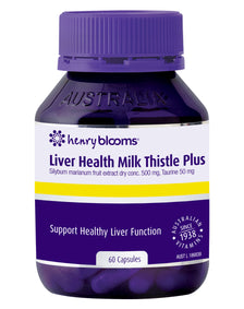 Liver Health Milk Thistle Plus by Henry Blooms