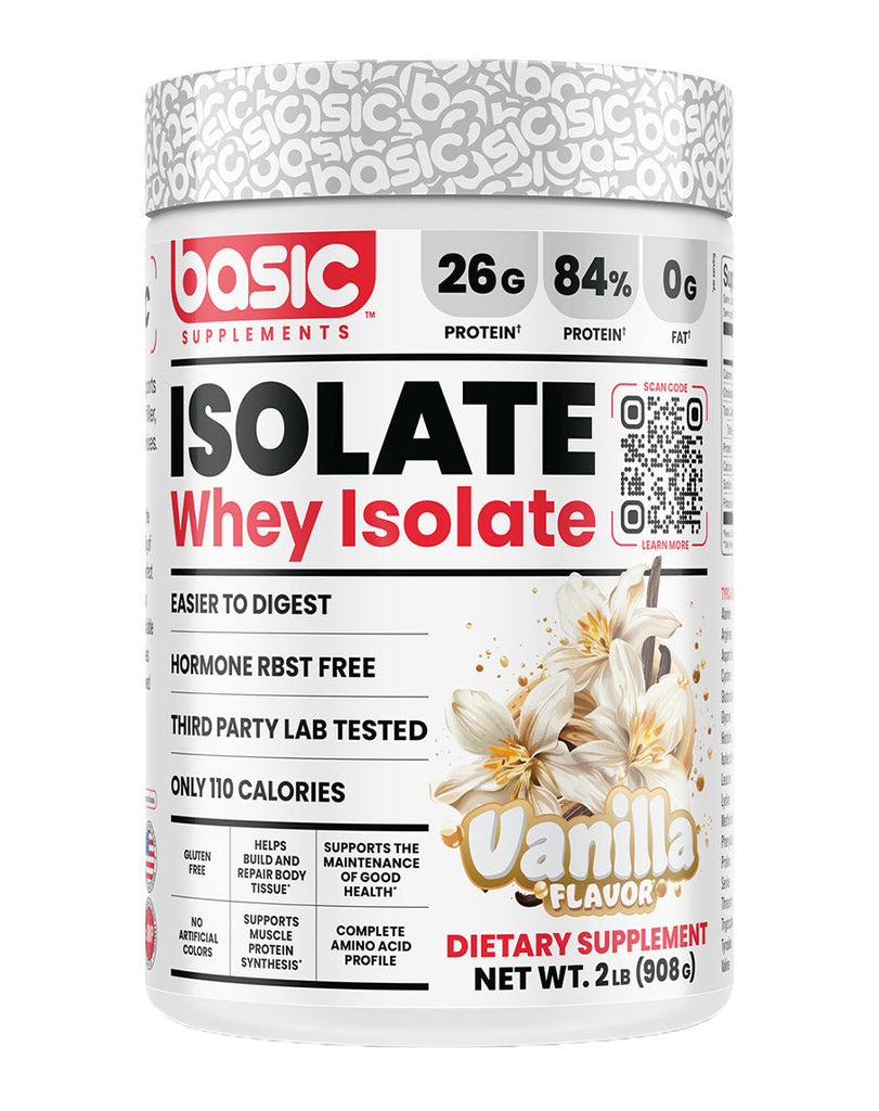Protein Isolate Formula Basic Protein Isolate by Basic Supplements – Supplement Warehouse