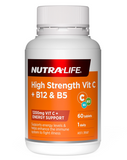 High Strength Vitamin C + B12 & B5 by Nutra Life