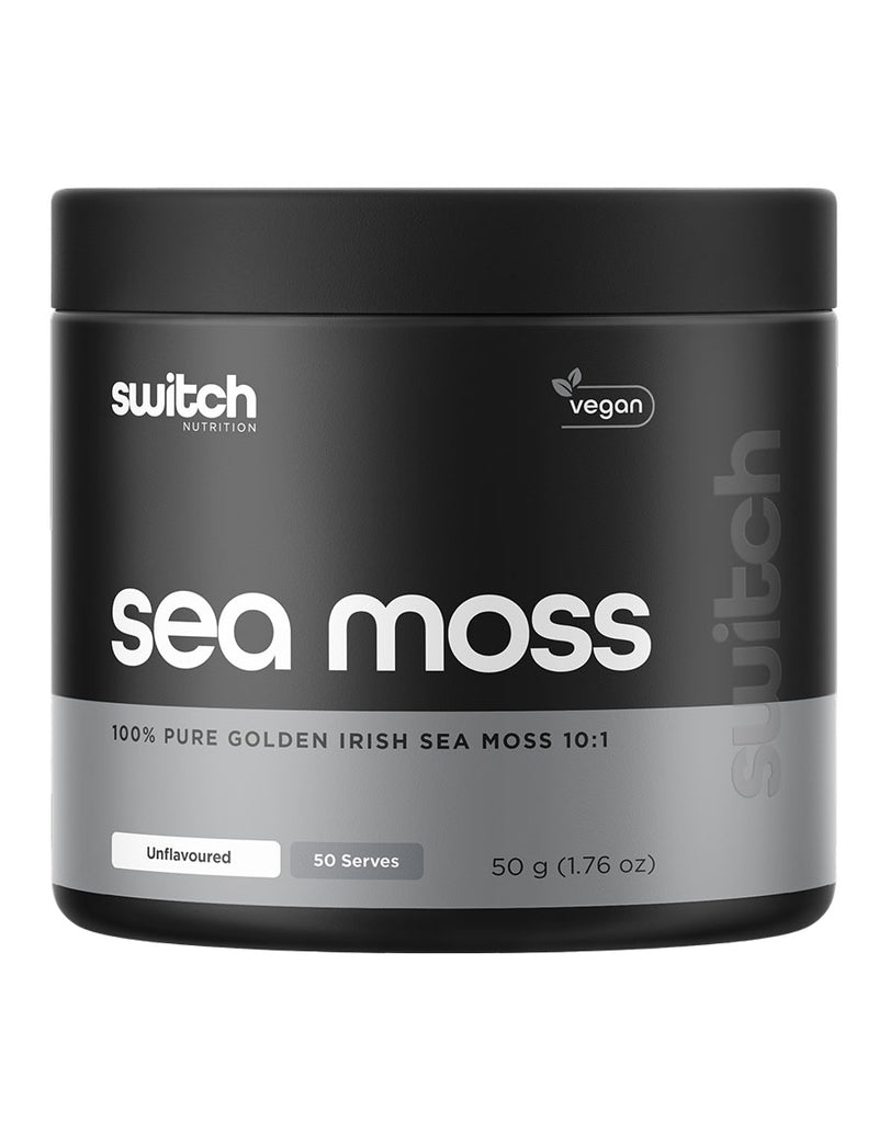 Pure Organic Golden Irish Sea Moss (Powder) by Switch Nutrition