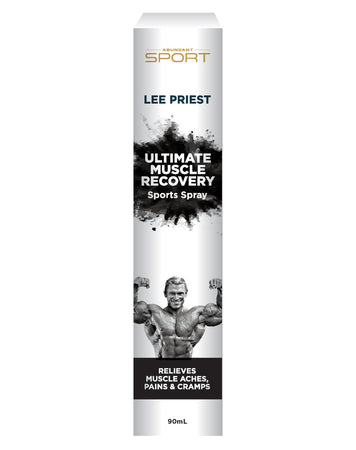 Lee Priest Ultimate Recovery Spray by Abundant Natural Health