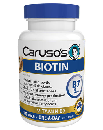 Biotin Vitamin B7 by Caruso's Natural Health