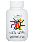 100% Organic Super Greens (Tablets) by Synergy Natural