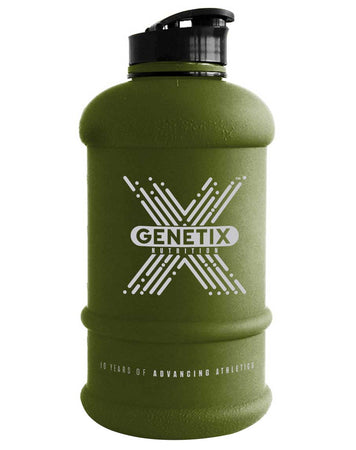 1.3 Litre Bottle (Khaki) by Genetix Nutrition