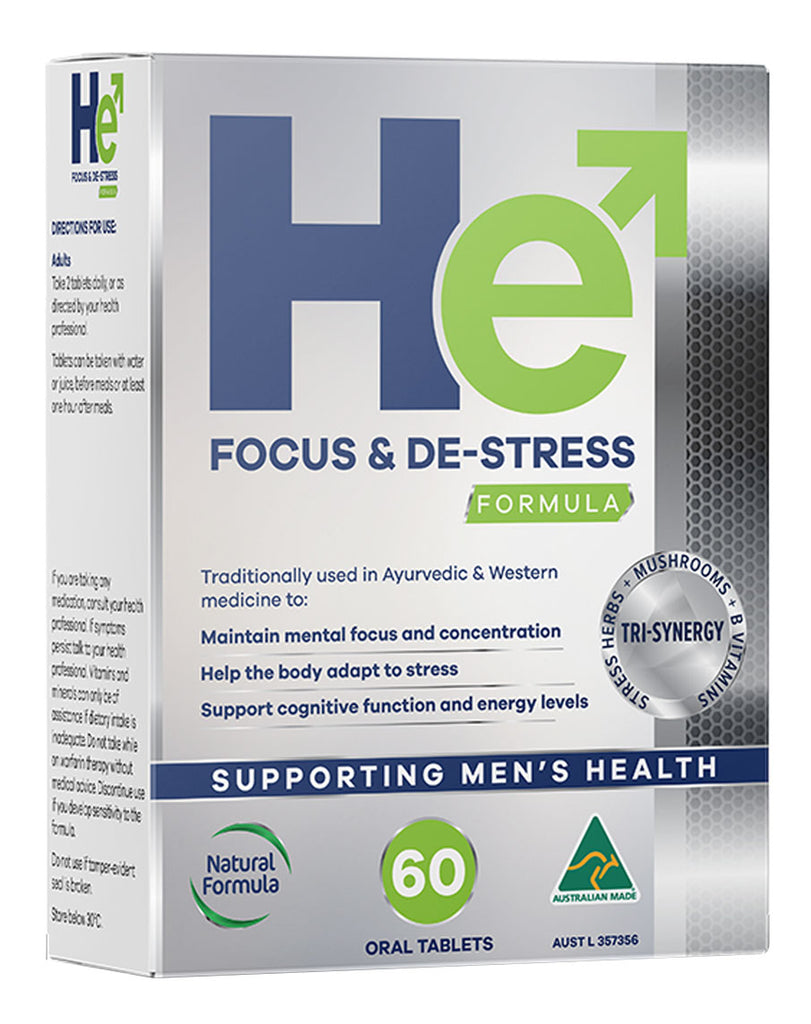 Focus & De-Stress Formula by He
