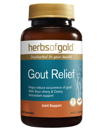 Gout Relief by Herbs of Gold