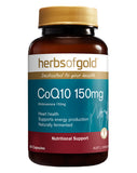 CoQ10 150mg in Rice Bran Oil by Herbs of Gold