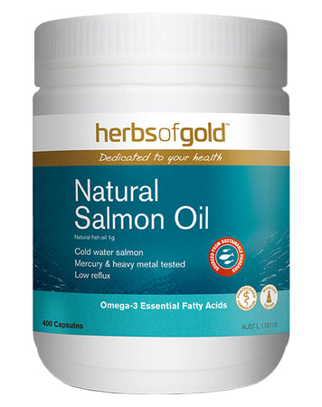Natural Salmon Oil by Herbs of Gold