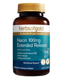 Niacin 100mg Extended Relief by Herbs of Gold