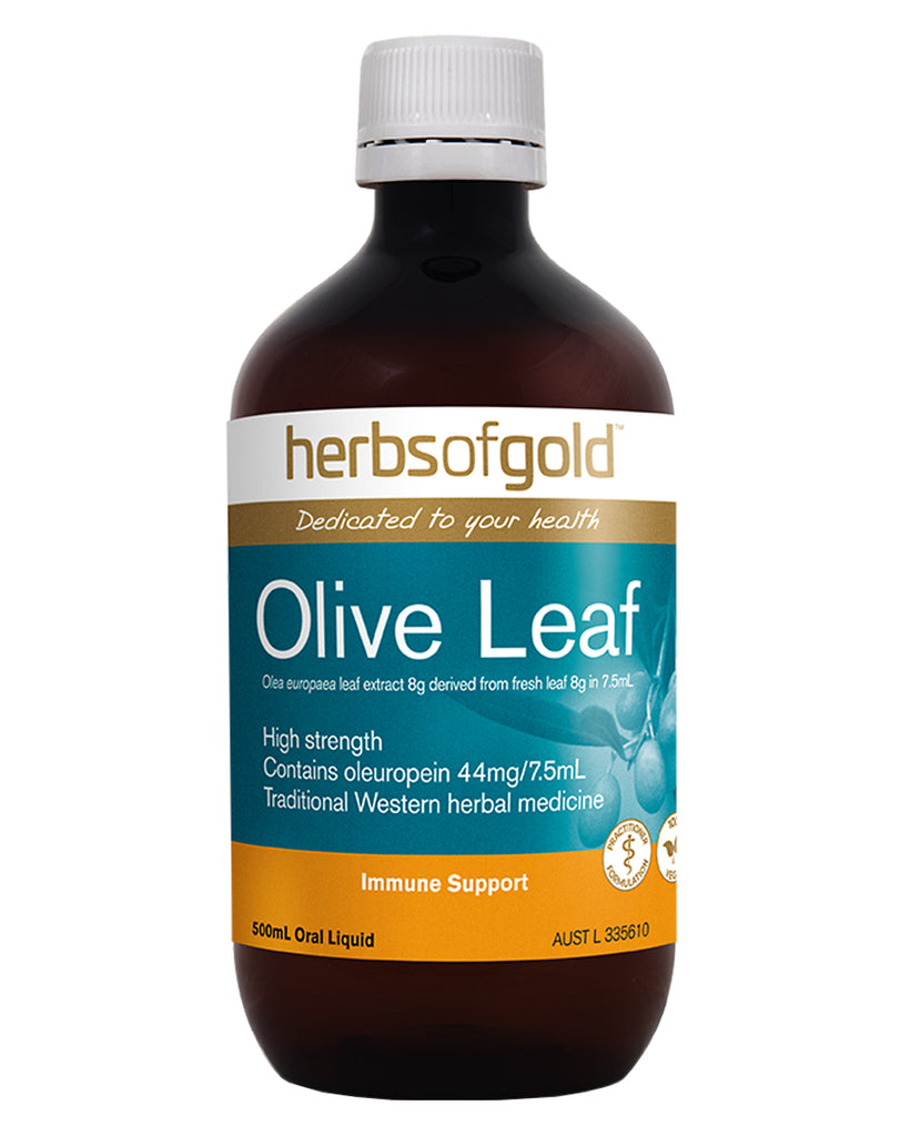 Olive Leaf Liquid by Herbs Of Gold