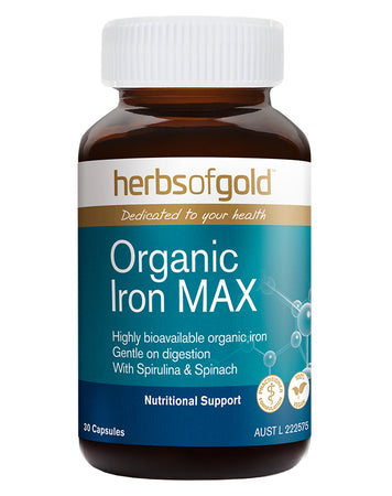 Organic Iron Max by Herbs of Gold