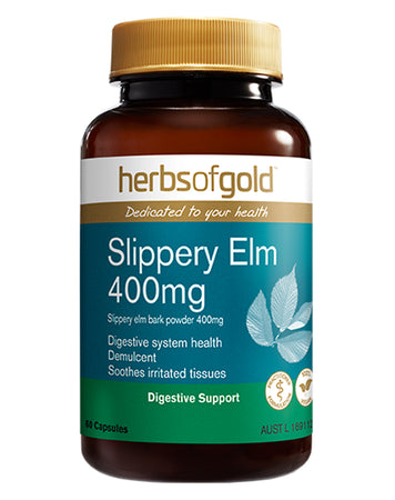 Slippery Elm 400mg by Herbs of Gold