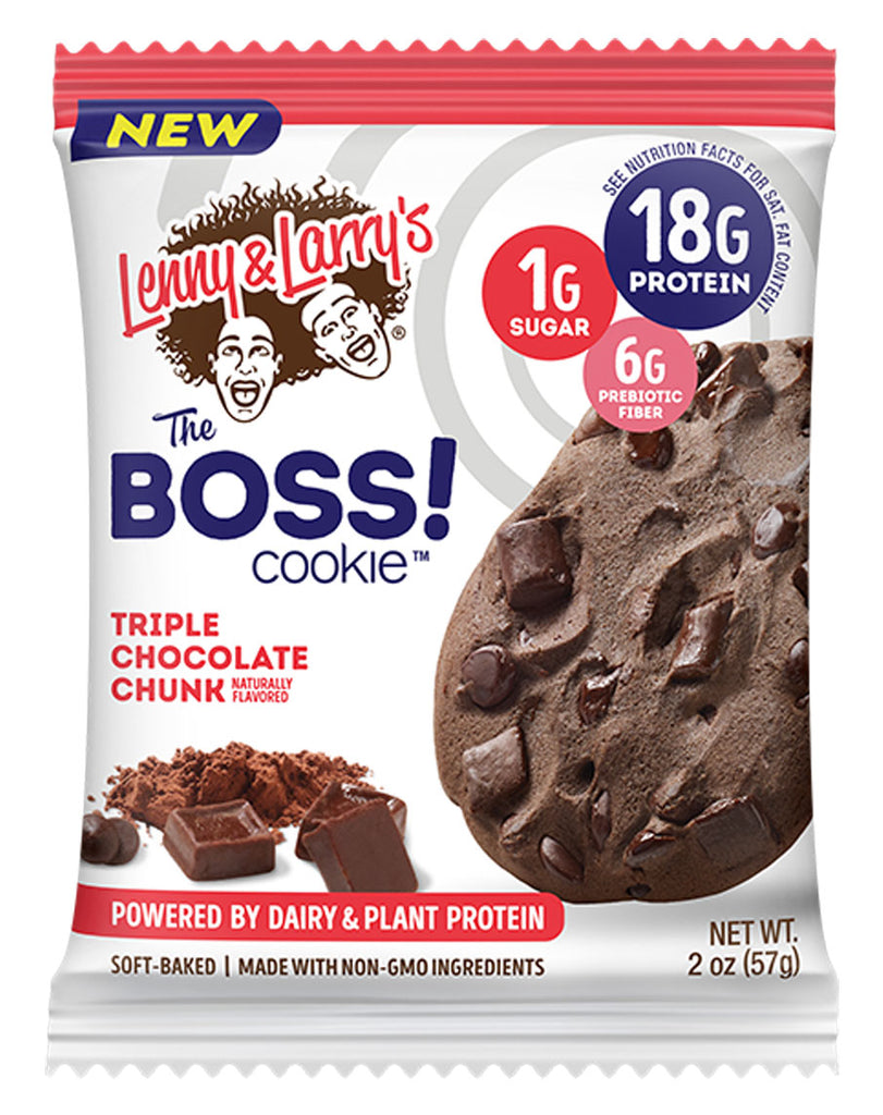 Triple Chocolate Chunk Boss Cookie by Lenny & Larry's