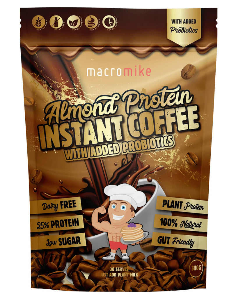 Almond Protein Instant Coffee by Macro Mike