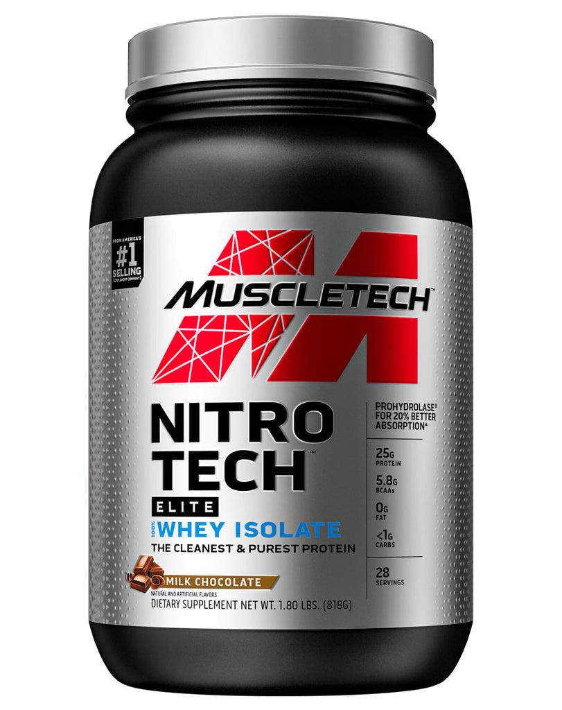 Nitro-Tech Elite 100% Whey Isolate by Muscletech