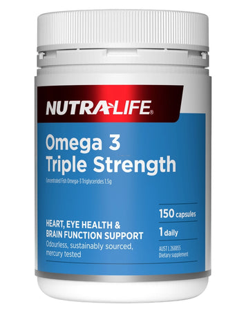 Triple Strength Omega 3 By NutraLife