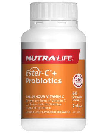 Ester C + Probiotics by Nutralife