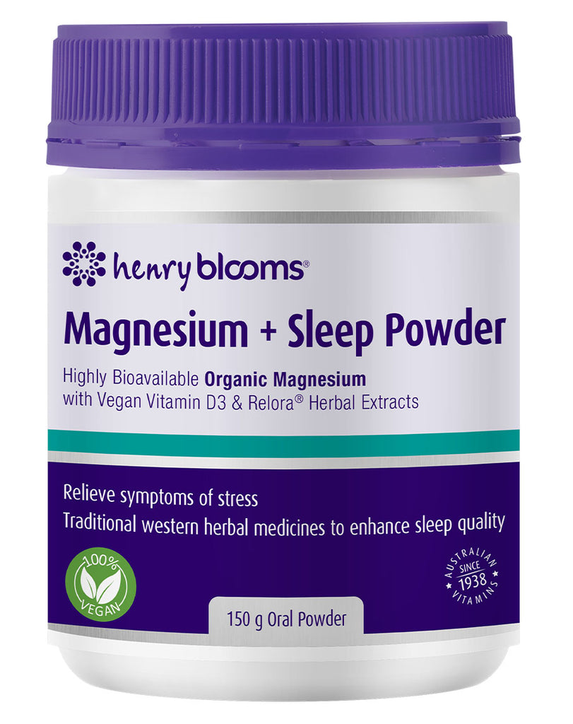 Magnesium + Sleep Powder by Henry Blooms