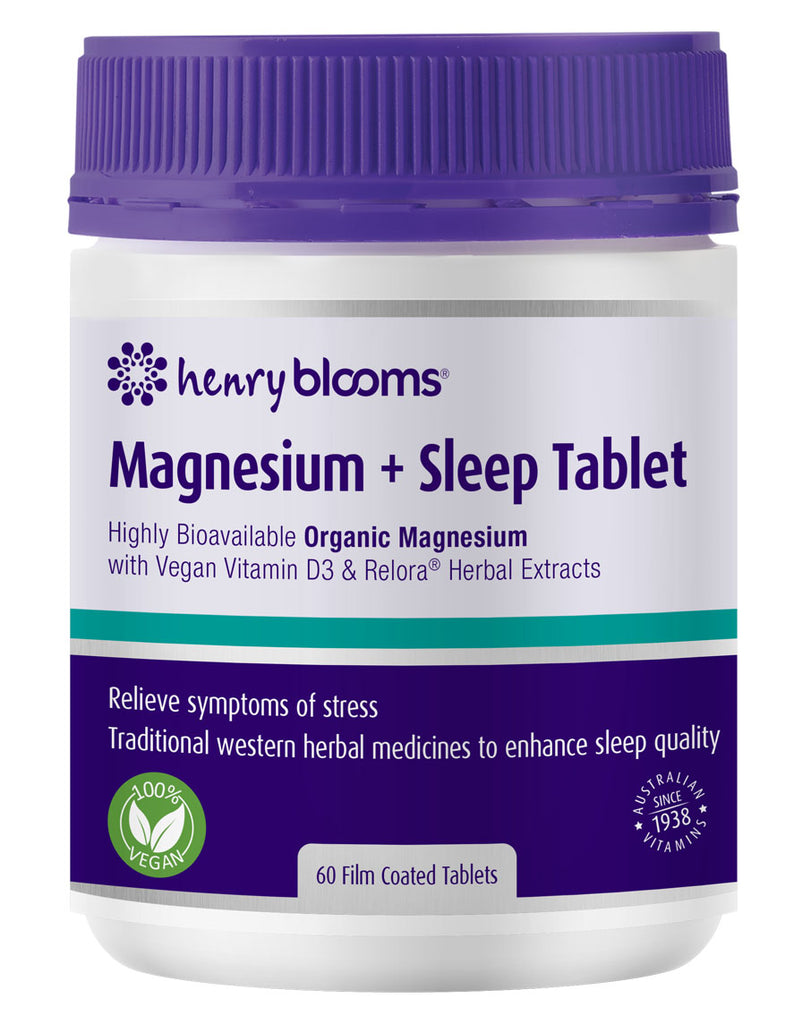 Magnesium + Sleep Tablets by Henry Blooms