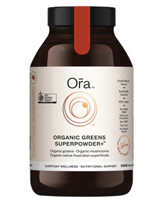 Organic Greens Superpowder + by Ora
