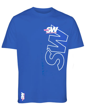 T-Shirt (Blue) by Supplement Warehouse