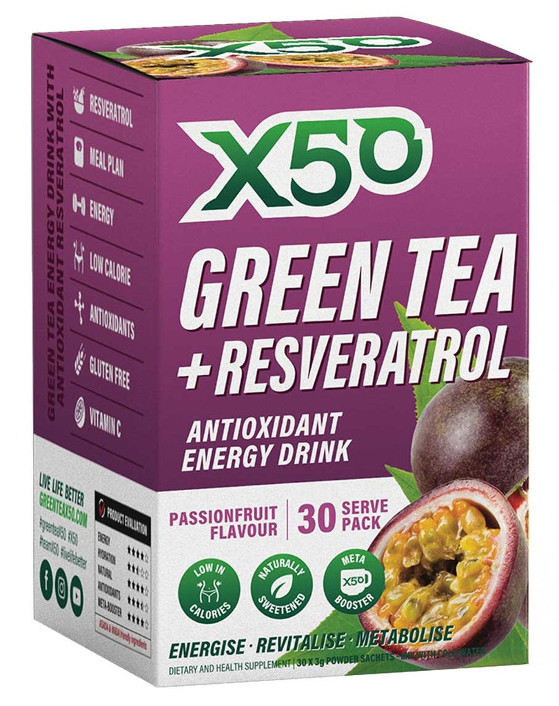 Green Tea X50 By X50 Lifestyle Supplement Warehouse